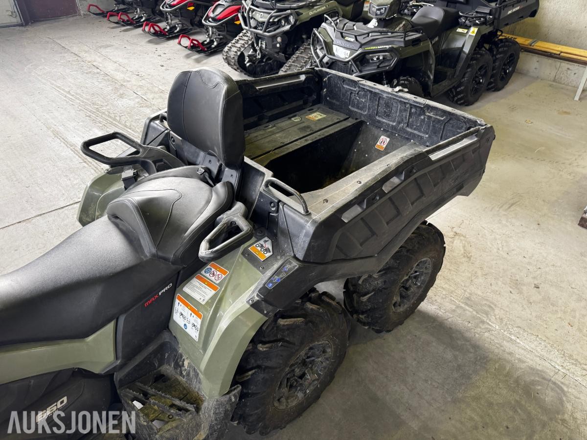 2018 Can-Am 650 6x6 ATV plan, tipp, vinsj