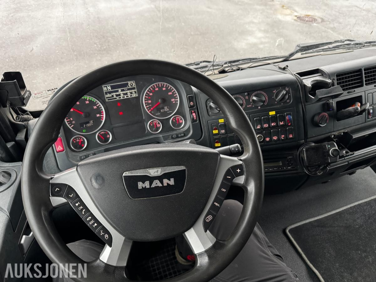 2014 MAN TGM 13.290 4x4BL kranbil, Palfinger PK 12502-SH og selvnivelerende mannskapskurv