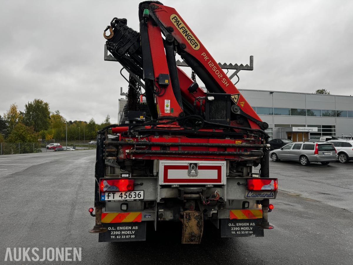 2014 MAN TGM 13.290 4x4BL kranbil, Palfinger PK 12502-SH og selvnivelerende mannskapskurv