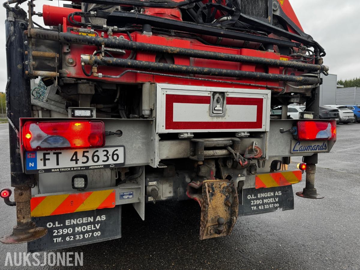 2014 MAN TGM 13.290 4x4BL kranbil, Palfinger PK 12502-SH og selvnivelerende mannskapskurv