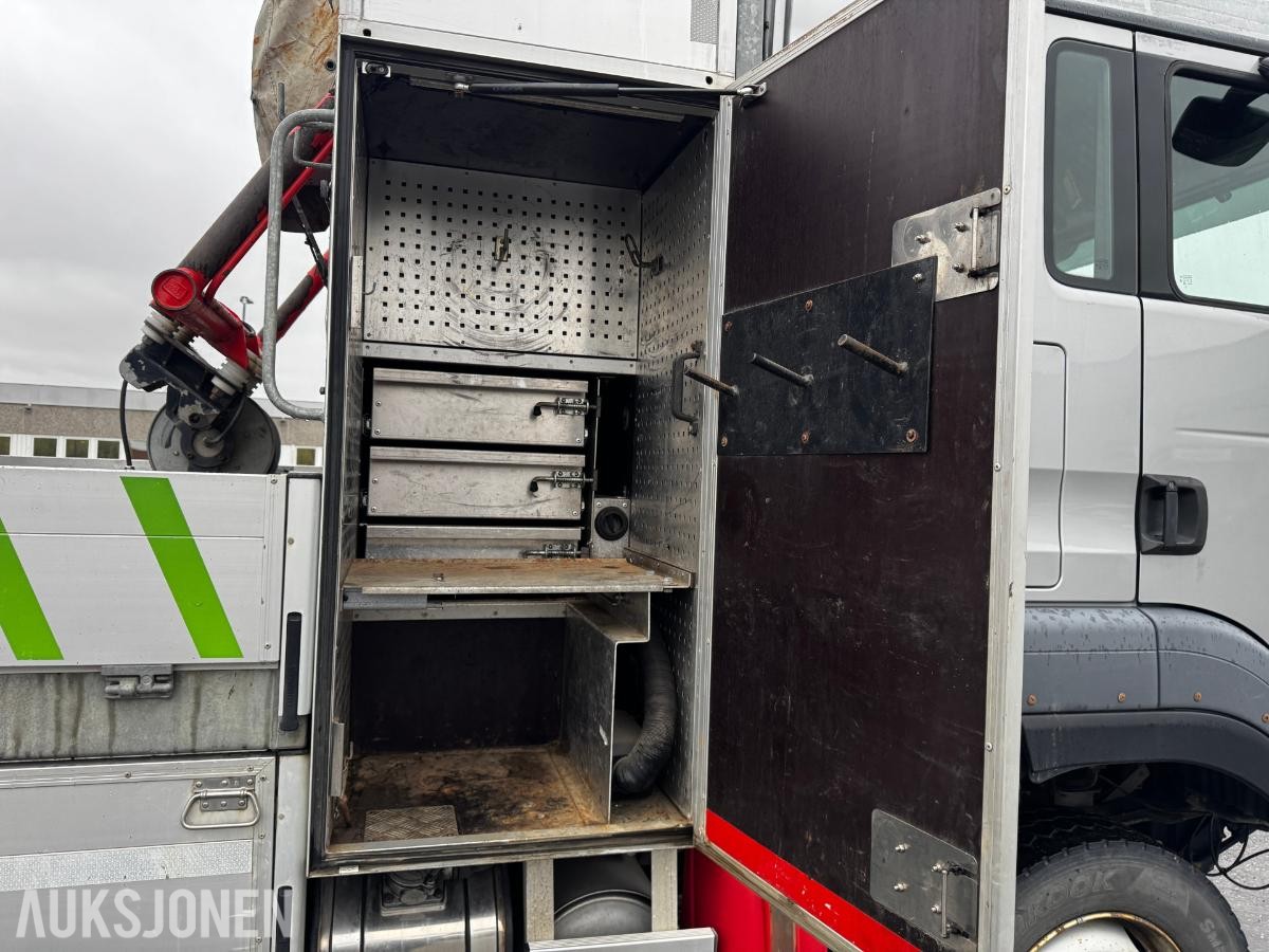 2014 MAN TGM 13.290 4x4BL kranbil, Palfinger PK 12502-SH og selvnivelerende mannskapskurv