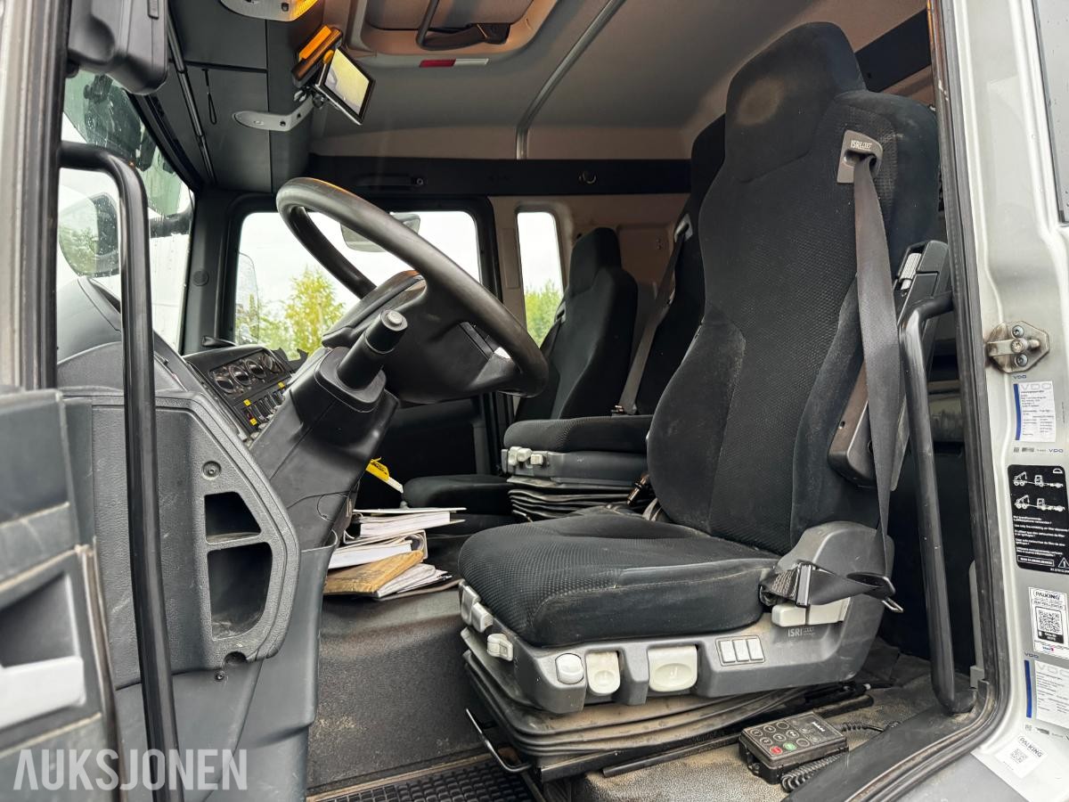2014 MAN TGM 13.290 4x4BL kranbil, Palfinger PK 12502-SH og selvnivelerende mannskapskurv