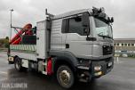 2014 MAN TGM 13.290 4x4BL kranbil, Palfinger PK 12502-SH og selvnivelerende mannskapskurv