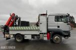 2014 MAN TGM 13.290 4x4BL kranbil, Palfinger PK 12502-SH og selvnivelerende mannskapskurv