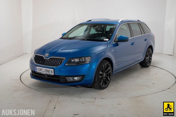 2017 Skoda Octavia 2,0 TDI 150HK AUT L&K HENGERFESTE ACC KAMERA VARMER NAVI