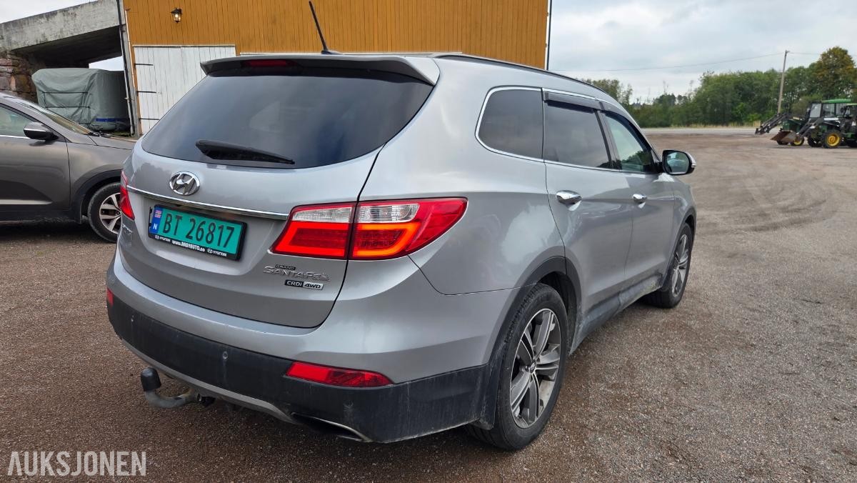 2015 Hyundai GRAND SANTA FE 2.2-197 D 4WD Rep objekt , 155000km