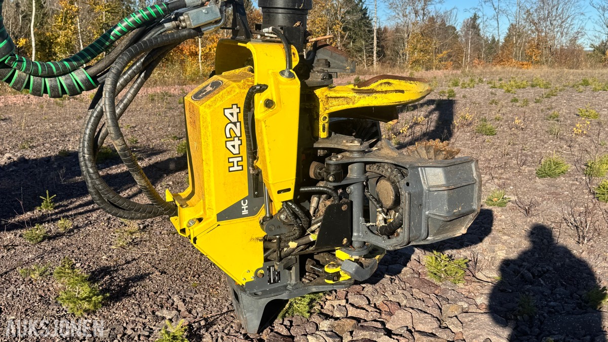2026 John Deere 1270H hogstmaskin – H424 aggregat – 331 timer