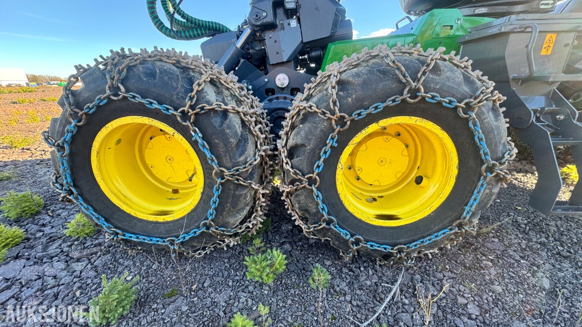 2026 John Deere 1270H hogstmaskin – H424 aggregat – 331 timer