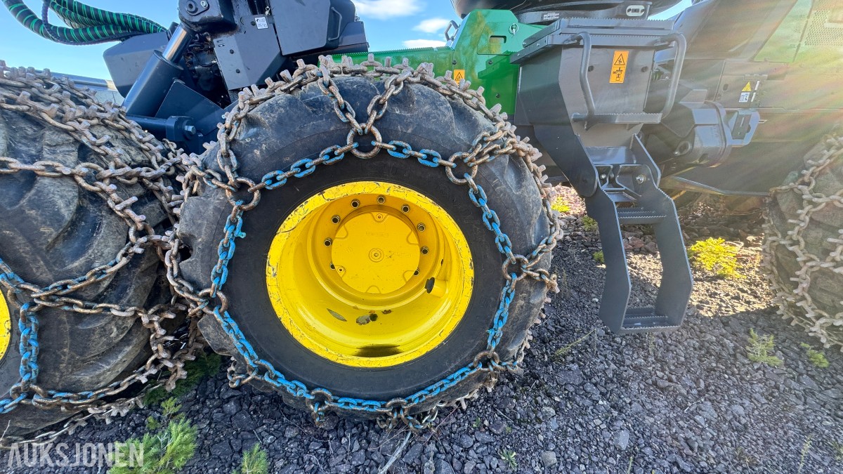 2026 John Deere 1270H hogstmaskin – H424 aggregat – 331 timer