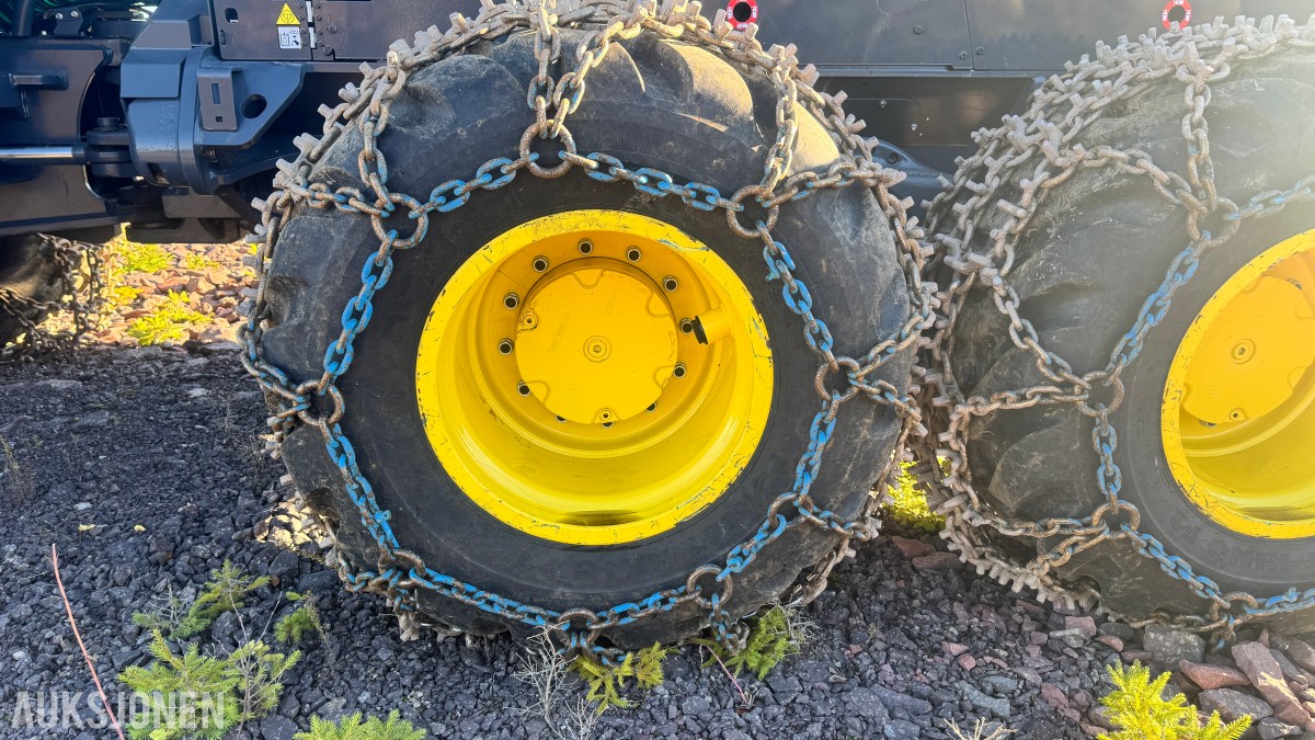 2026 John Deere 1270H hogstmaskin – H424 aggregat – 331 timer