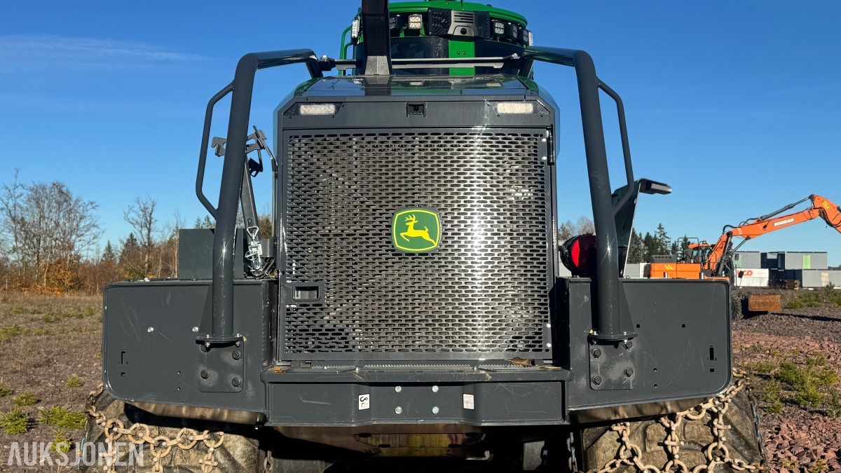 2026 John Deere 1270H hogstmaskin – H424 aggregat – 331 timer
