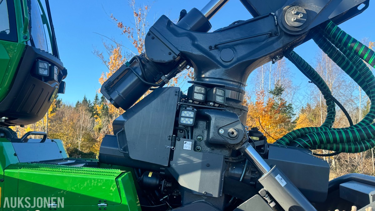 2026 John Deere 1270H hogstmaskin – H424 aggregat – 331 timer