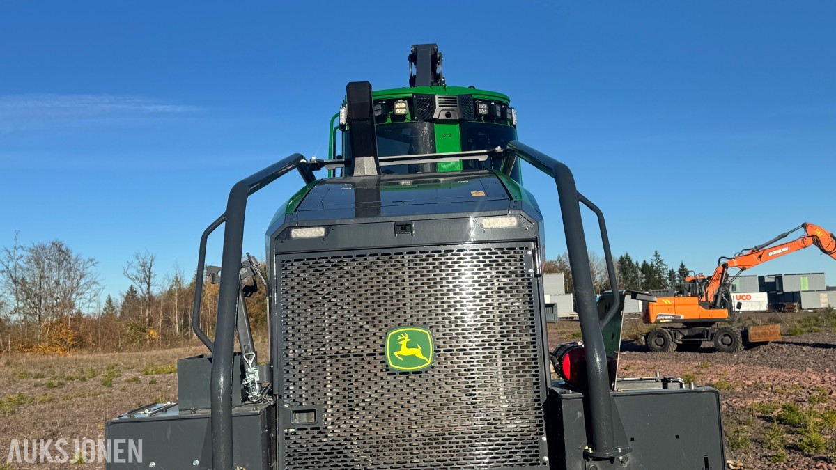 2026 John Deere 1270H hogstmaskin – H424 aggregat – 331 timer