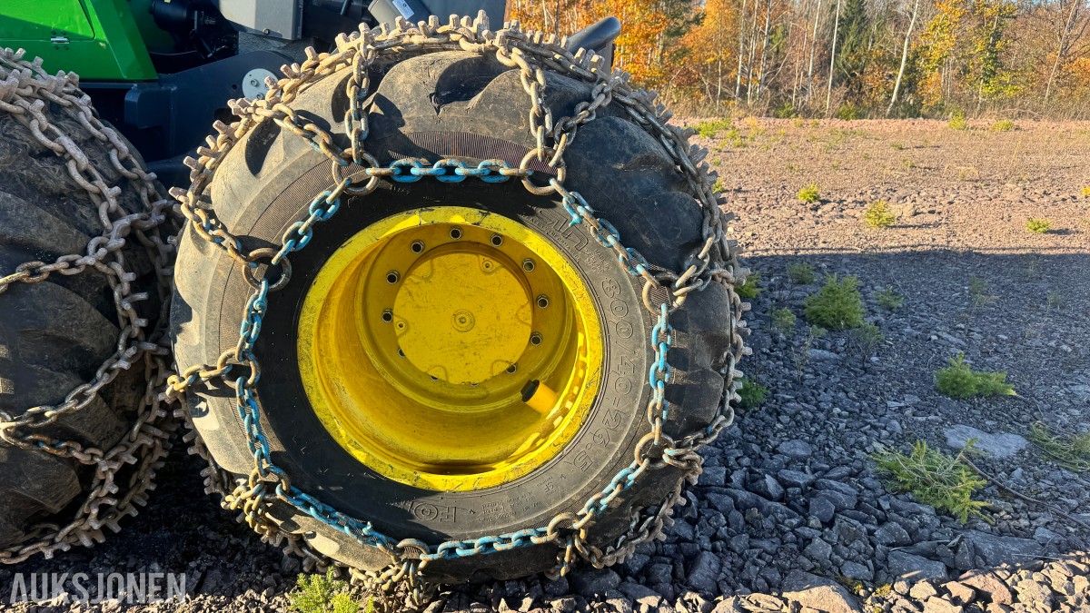 2026 John Deere 1270H hogstmaskin – H424 aggregat – 331 timer