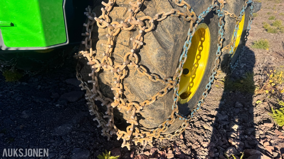 2026 John Deere 1270H hogstmaskin – H424 aggregat – 331 timer
