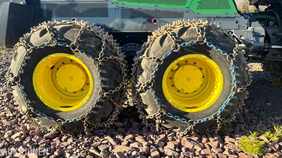 2026 John Deere 1270H hogstmaskin – H424 aggregat – 331 timer