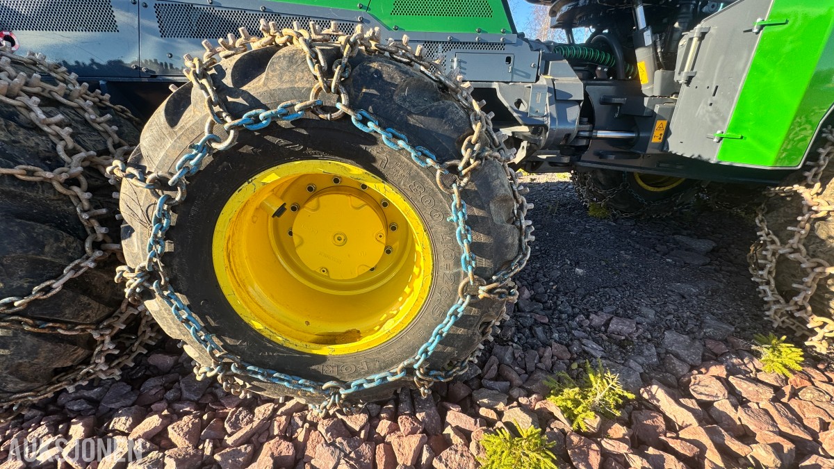 2026 John Deere 1270H hogstmaskin – H424 aggregat – 331 timer