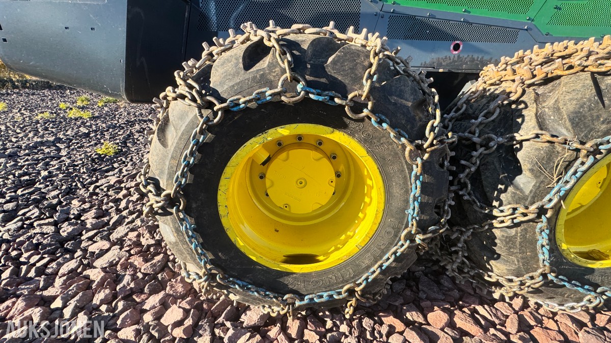 2026 John Deere 1270H hogstmaskin – H424 aggregat – 331 timer