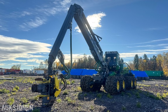 2026 John Deere 1270H hogstmaskin – H424 aggregat – 331 timer