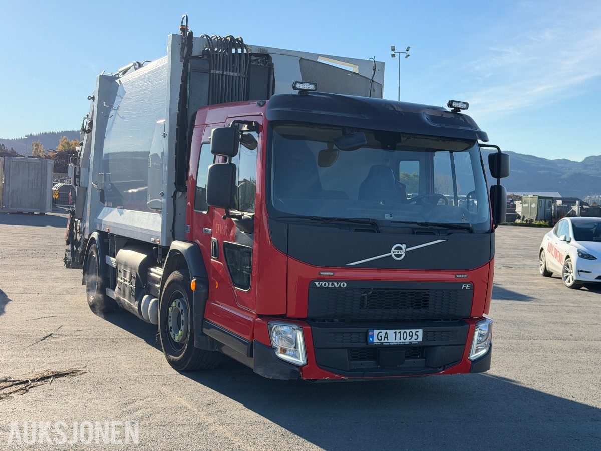 2019 Volvo FE CNG renovasjonsbil - JOAB Anaconda 17,6 m³