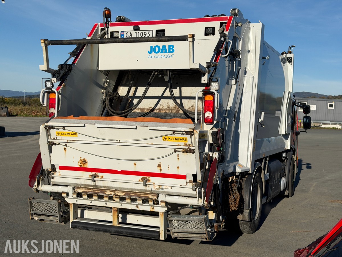 2019 Volvo FE CNG renovasjonsbil - JOAB Anaconda 17,6 m³