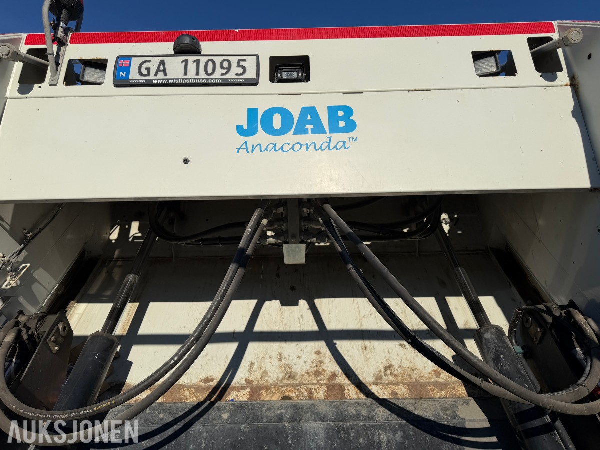 2019 Volvo FE CNG renovasjonsbil - JOAB Anaconda 17,6 m³