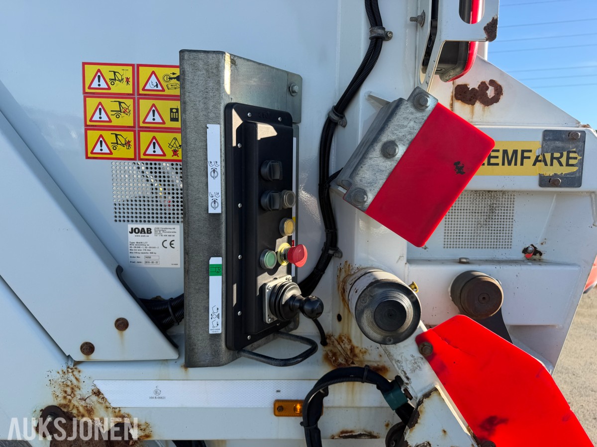 2019 Volvo FE CNG renovasjonsbil - JOAB Anaconda 17,6 m³