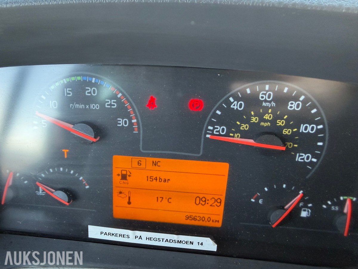2019 Volvo FE CNG renovasjonsbil - JOAB Anaconda 17,6 m³