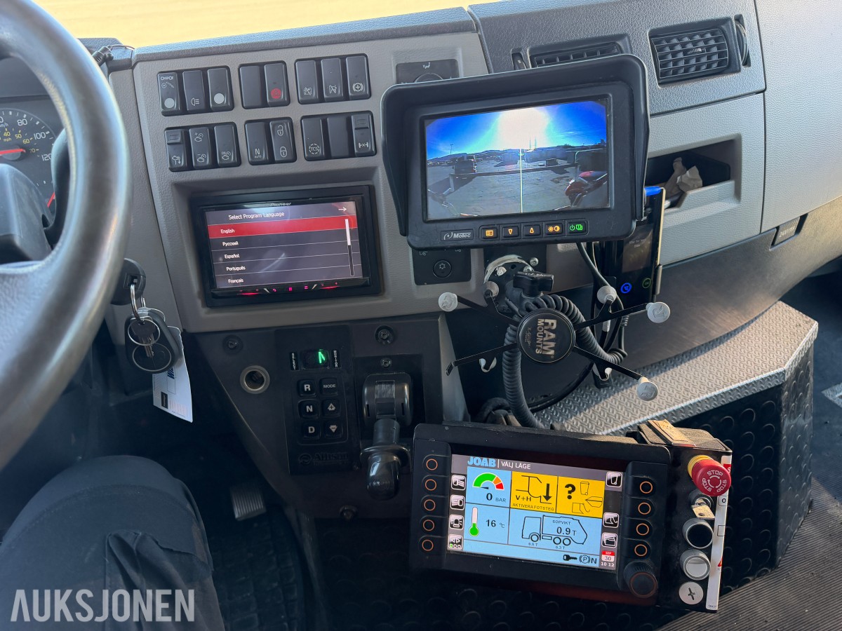 2019 Volvo FE CNG renovasjonsbil - JOAB Anaconda 17,6 m³