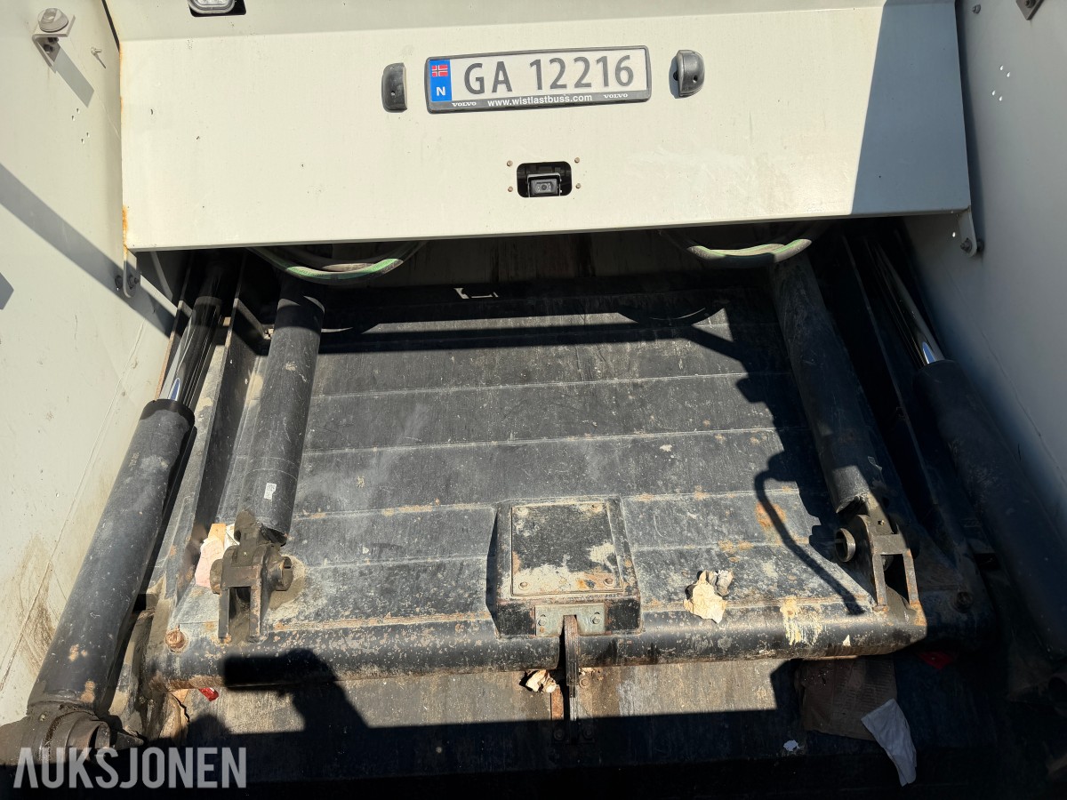 2020 Volvo FE CNG renovasjonsbil med Norba/Geesinknorba påbygg