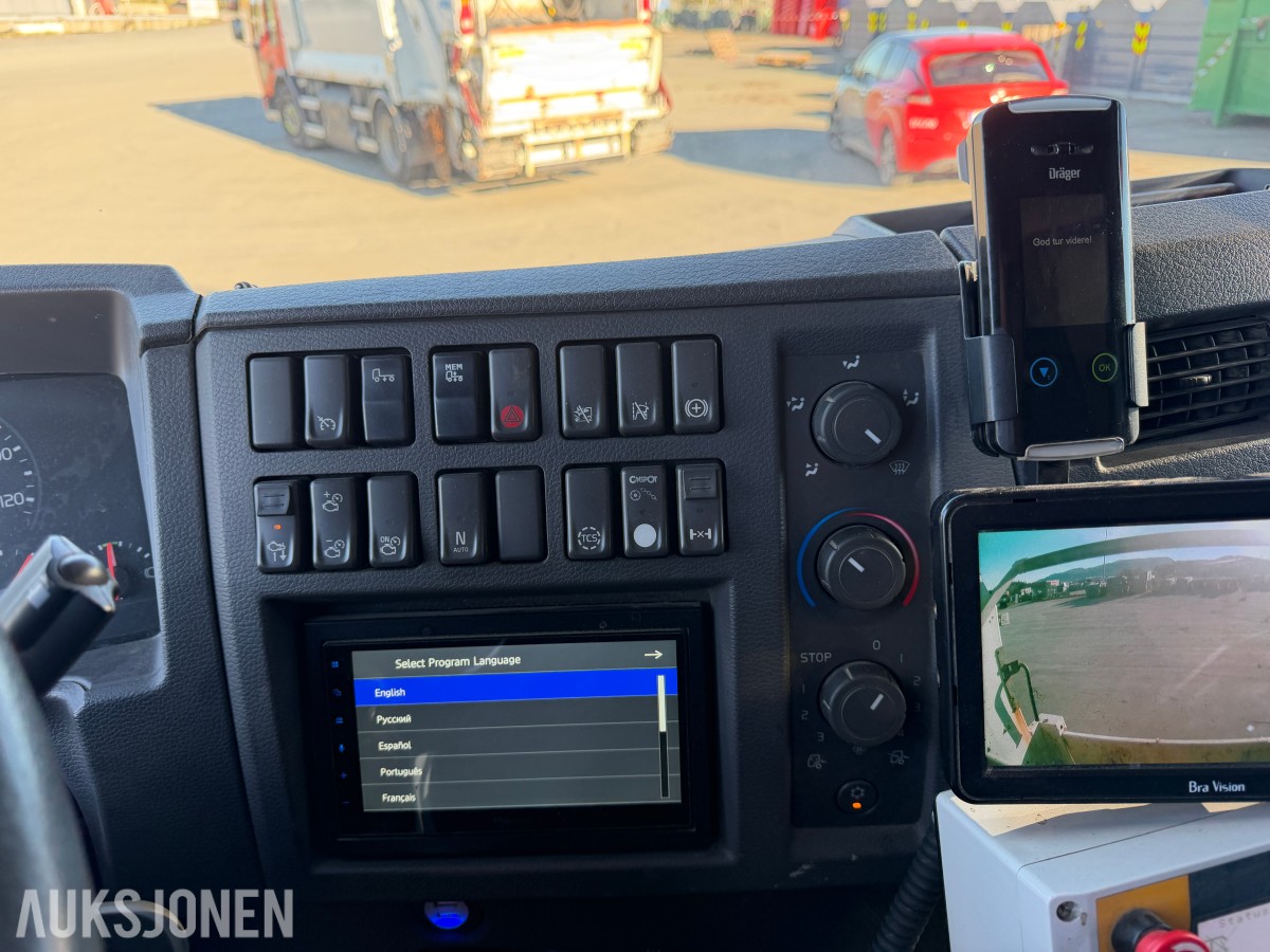 2020 Volvo FE CNG renovasjonsbil med Norba/Geesinknorba påbygg