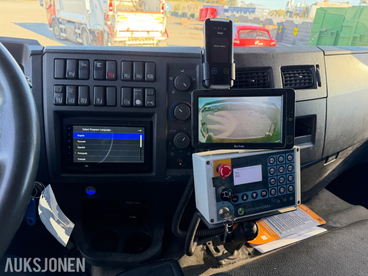 2020 Volvo FE CNG renovasjonsbil med Norba/Geesinknorba påbygg