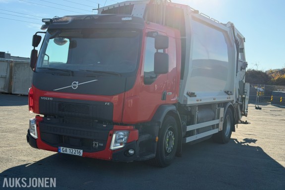 2020 Volvo FE CNG renovasjonsbil med Norba/Geesinknorba påbygg