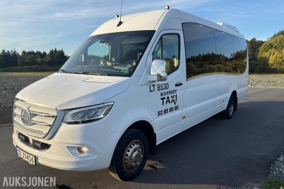 2023 Mercedes-Benz 2023 Iles Automotive Sprinter 17-seters buss, Automat, Rullestolrampe, 123.931km