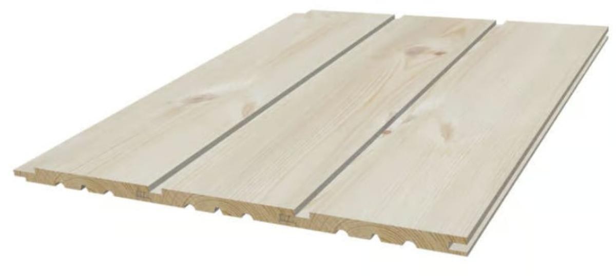 Furu 13x145 Skygge Rett Natur - 252stk/956,21m