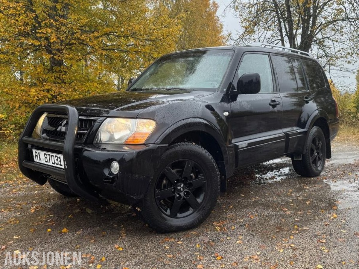 2005 MITSUBISHI PAJERO 3.2 DI-D 160HK 4WD AUTOMAT EU-OK 03.28 
