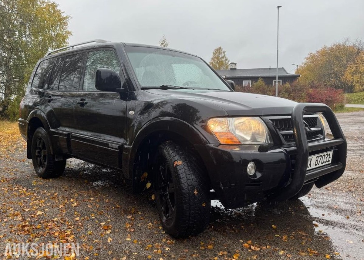 2005 MITSUBISHI PAJERO 3.2 DI-D 160HK 4WD AUTOMAT EU-OK 03.28 