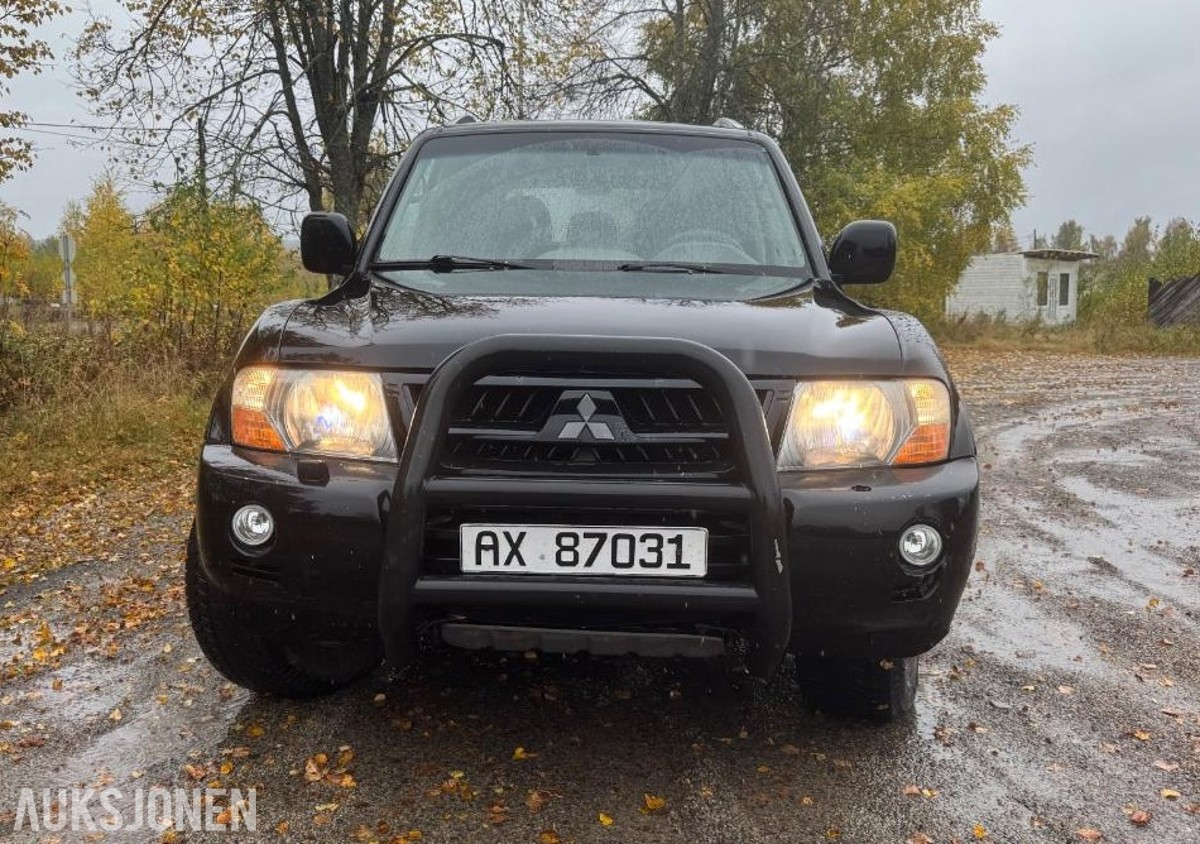 2005 MITSUBISHI PAJERO 3.2 DI-D 160HK 4WD AUTOMAT EU-OK 03.28 