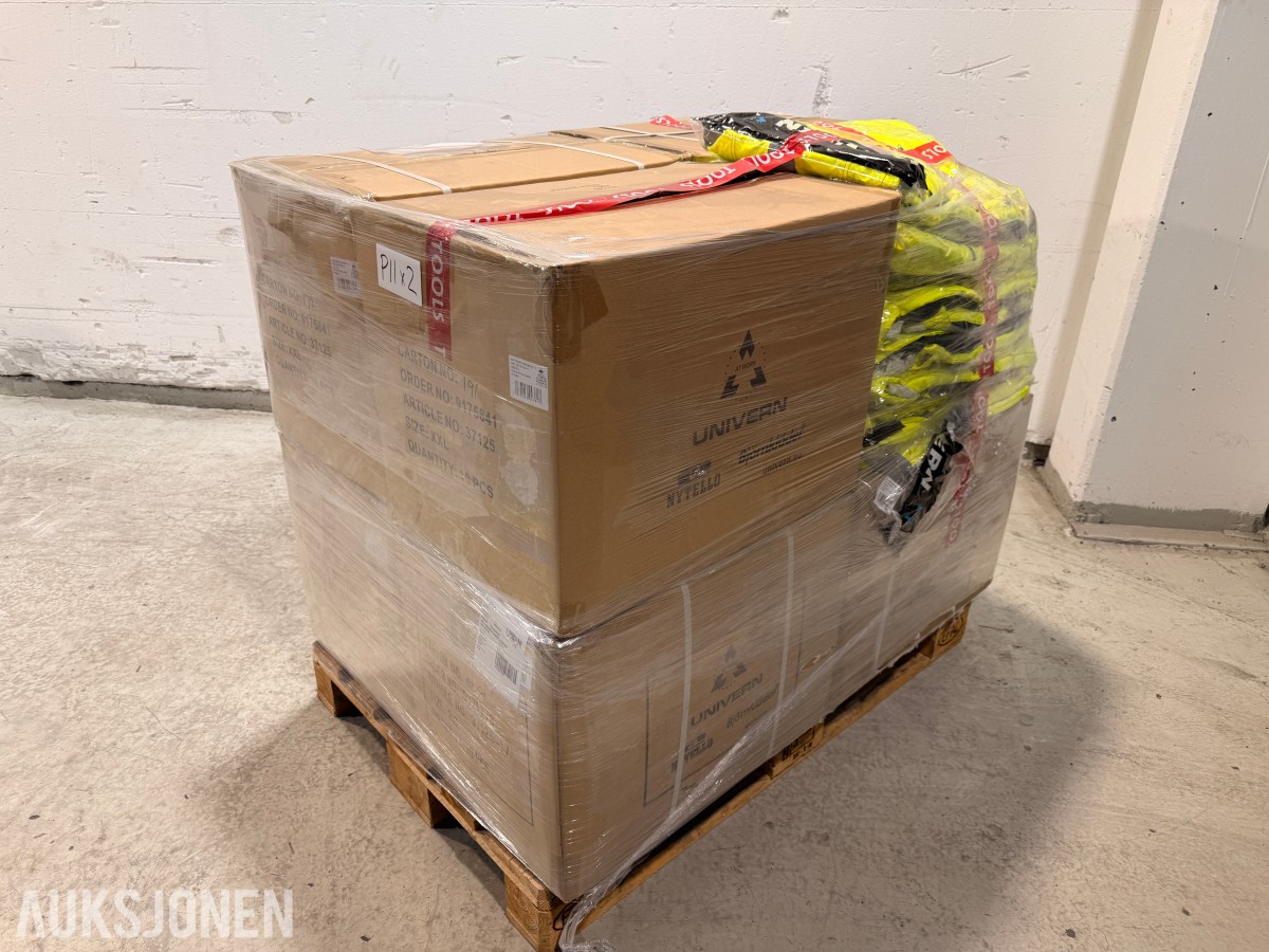 76 stk Univern vinterjakke i størrelse XXL/3XL klasse 3 - 37125-17