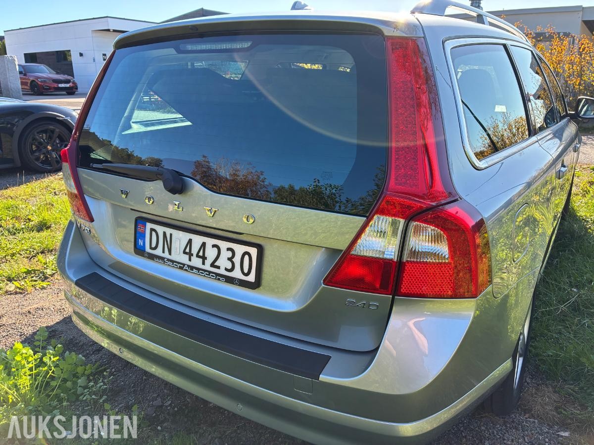 2010 VOLVO V70 2.4D 175HK AUTOMAT EU-OK 10.28 SERVICEHISTORIKK