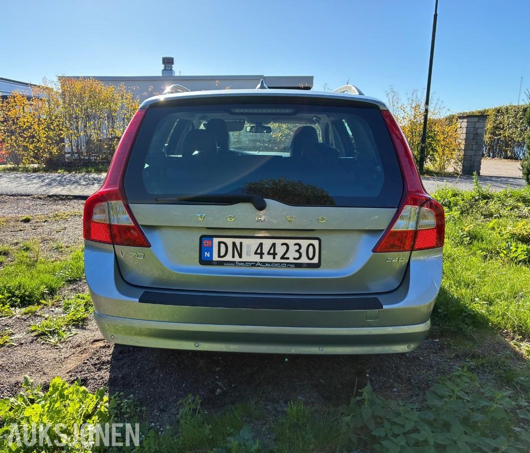 2010 VOLVO V70 2.4D 175HK AUTOMAT EU-OK 10.28 SERVICEHISTORIKK