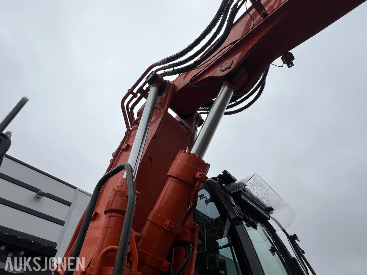 Hitachi ZX170WT-6 Makin GPS, Oilquick, Rototilt R5, gripekasett, sentralsmøring ++