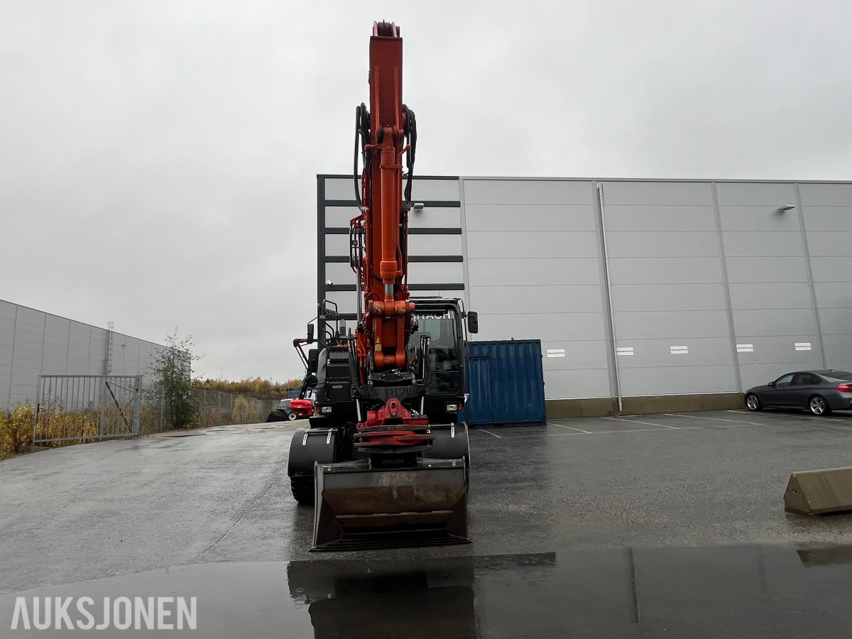 Hitachi ZX170WT-6 Makin GPS, Oilquick, Rototilt R5, gripekasett, sentralsmøring ++