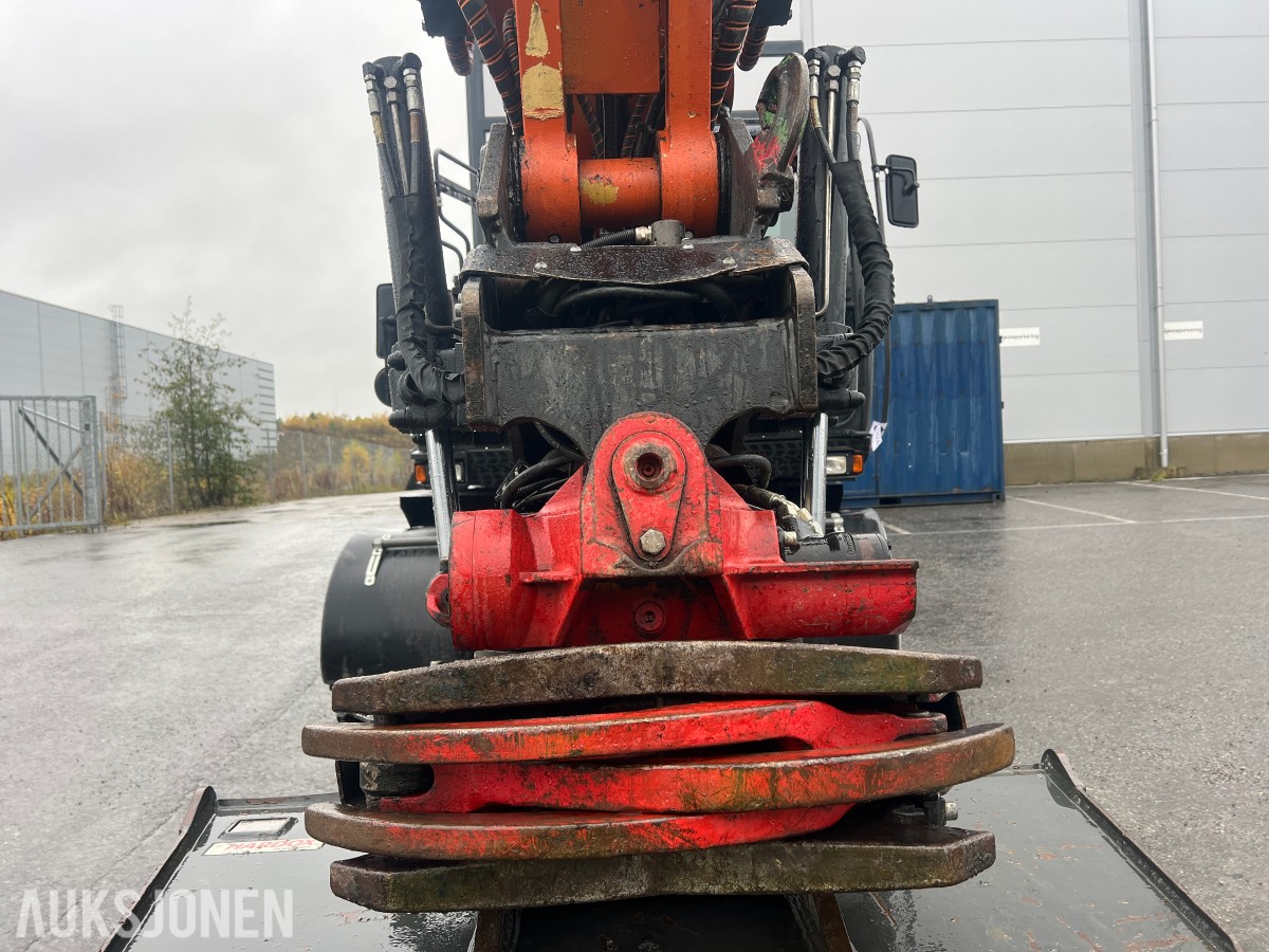 Hitachi ZX170WT-6 Makin GPS, Oilquick, Rototilt R5, gripekasett, sentralsmøring ++