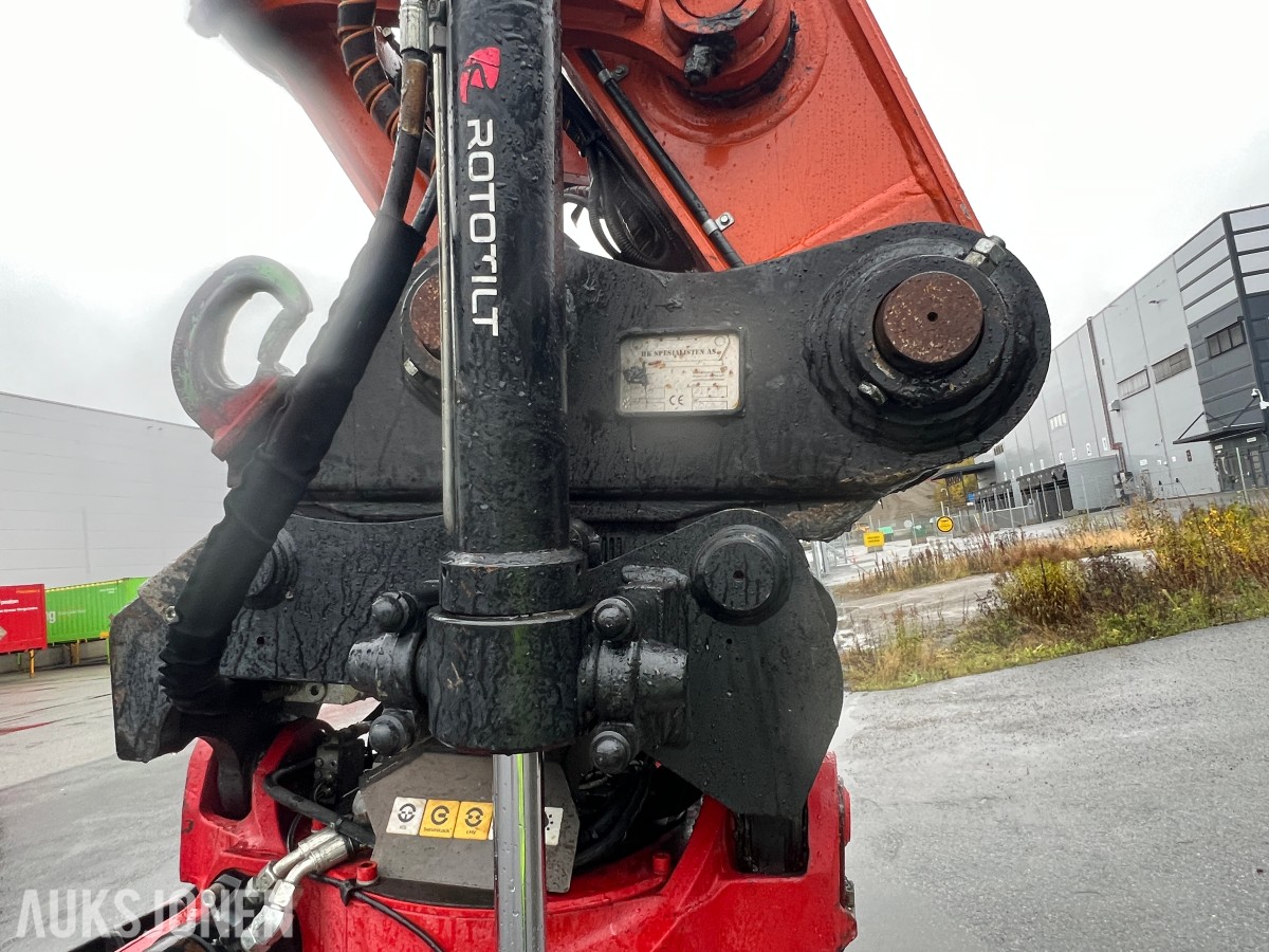 Hitachi ZX170WT-6 Makin GPS, Oilquick, Rototilt R5, gripekasett, sentralsmøring ++