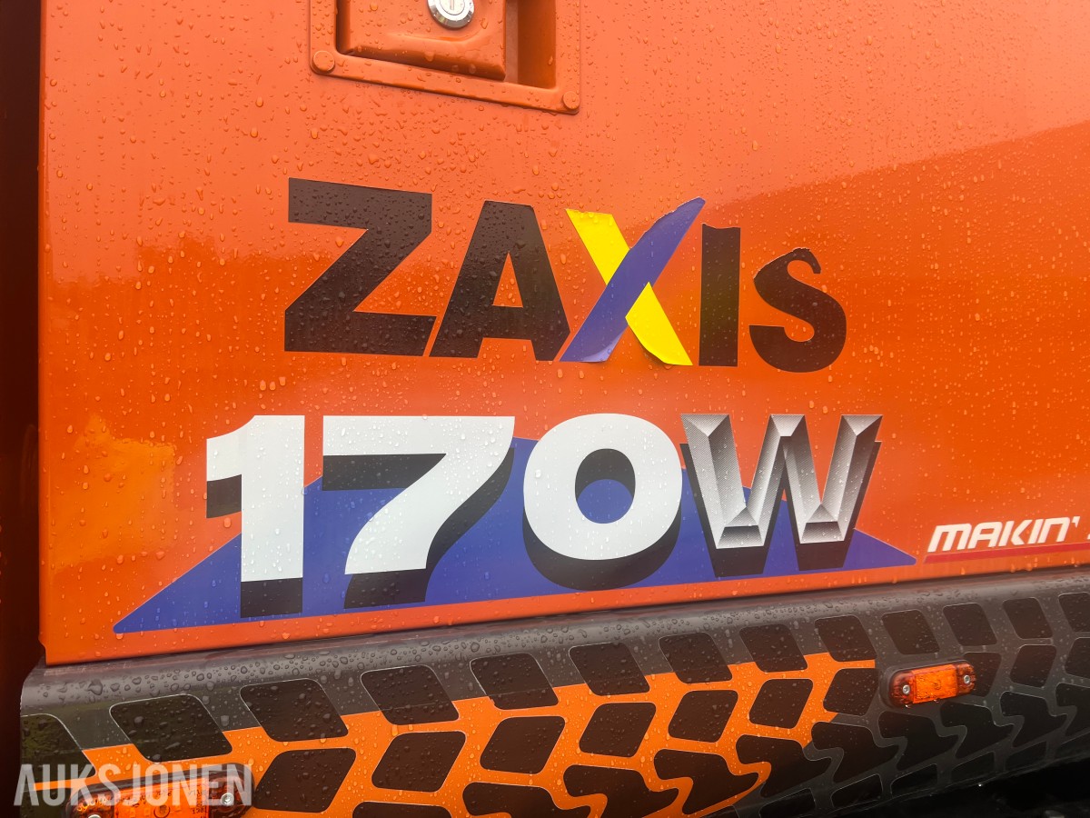Hitachi ZX170WT-6 Makin GPS, Oilquick, Rototilt R5, gripekasett, sentralsmøring ++