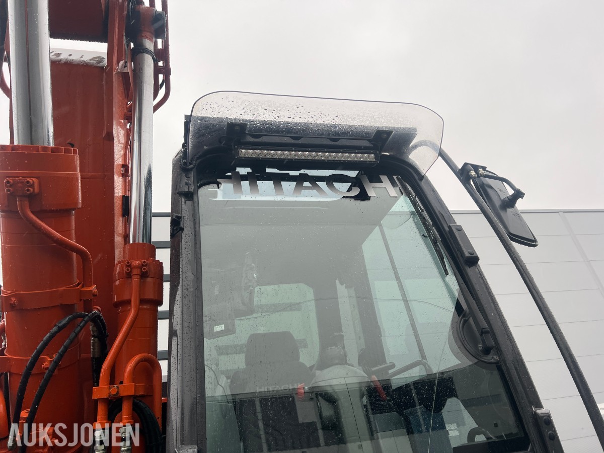 Hitachi ZX170WT-6 Makin GPS, Oilquick, Rototilt R5, gripekasett, sentralsmøring ++
