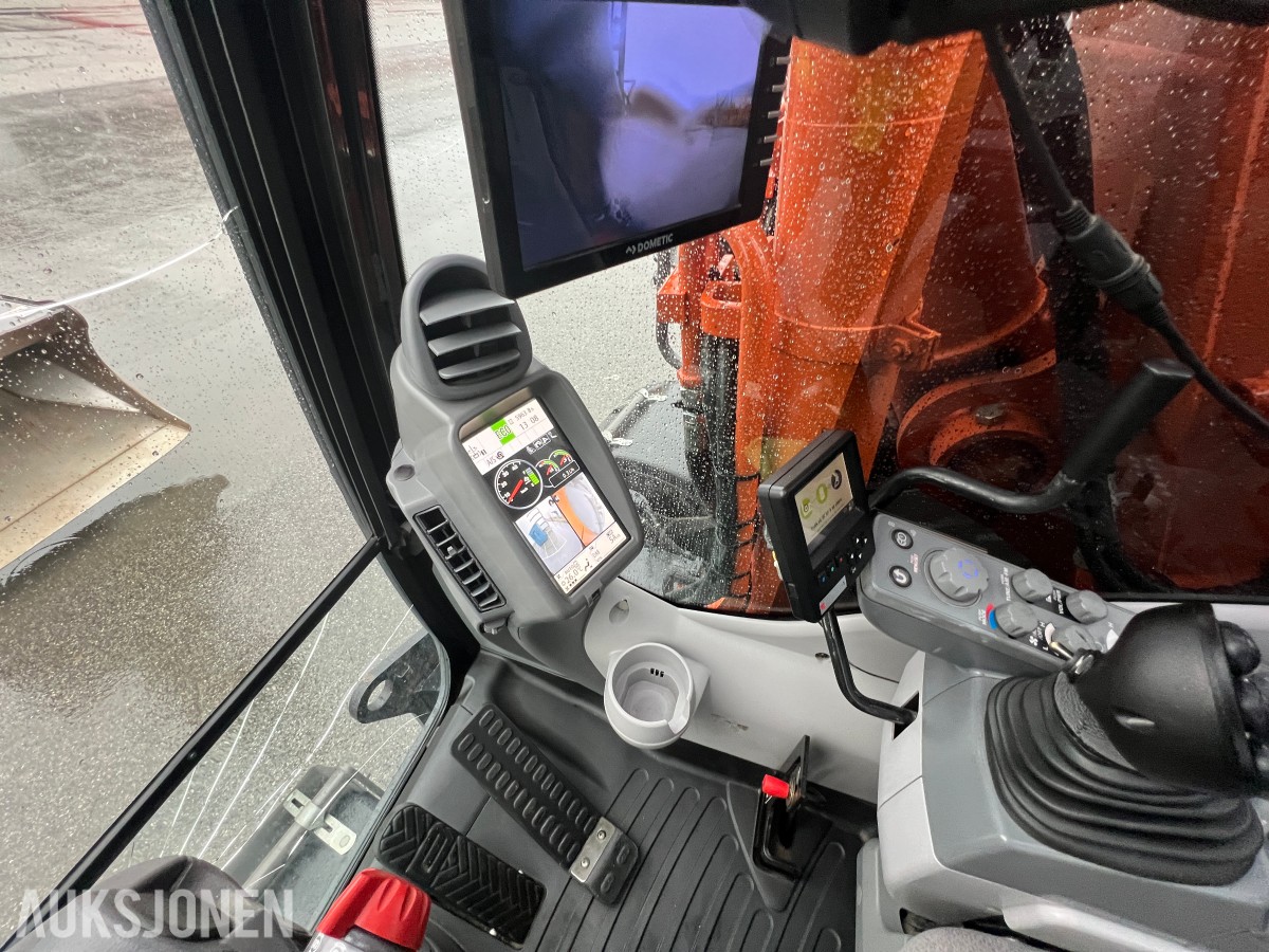 Hitachi ZX170WT-6 Makin GPS, Oilquick, Rototilt R5, gripekasett, sentralsmøring ++