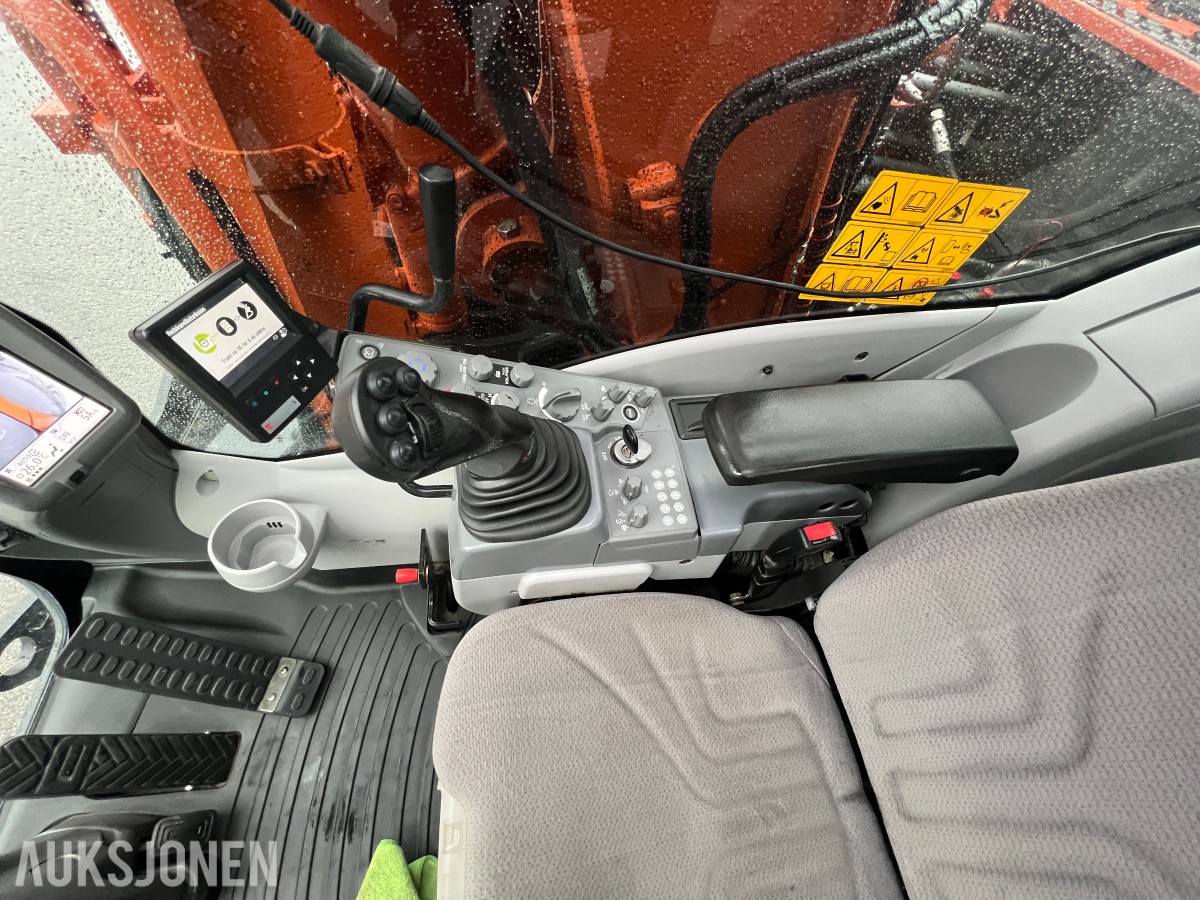 Hitachi ZX170WT-6 Makin GPS, Oilquick, Rototilt R5, gripekasett, sentralsmøring ++