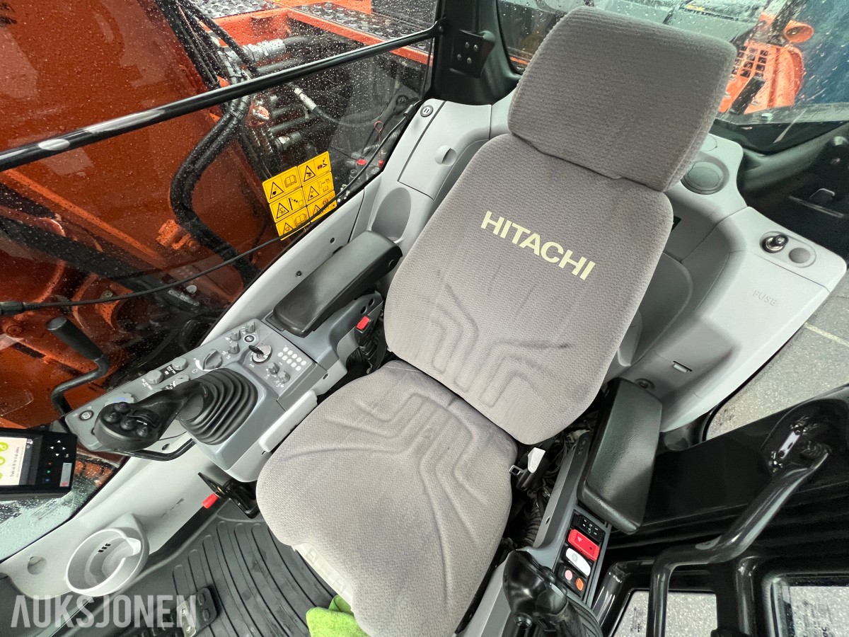 Hitachi ZX170WT-6 Makin GPS, Oilquick, Rototilt R5, gripekasett, sentralsmøring ++